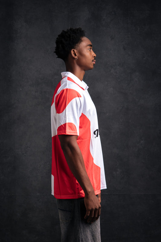 97 URBAN RED COW POLO TEE